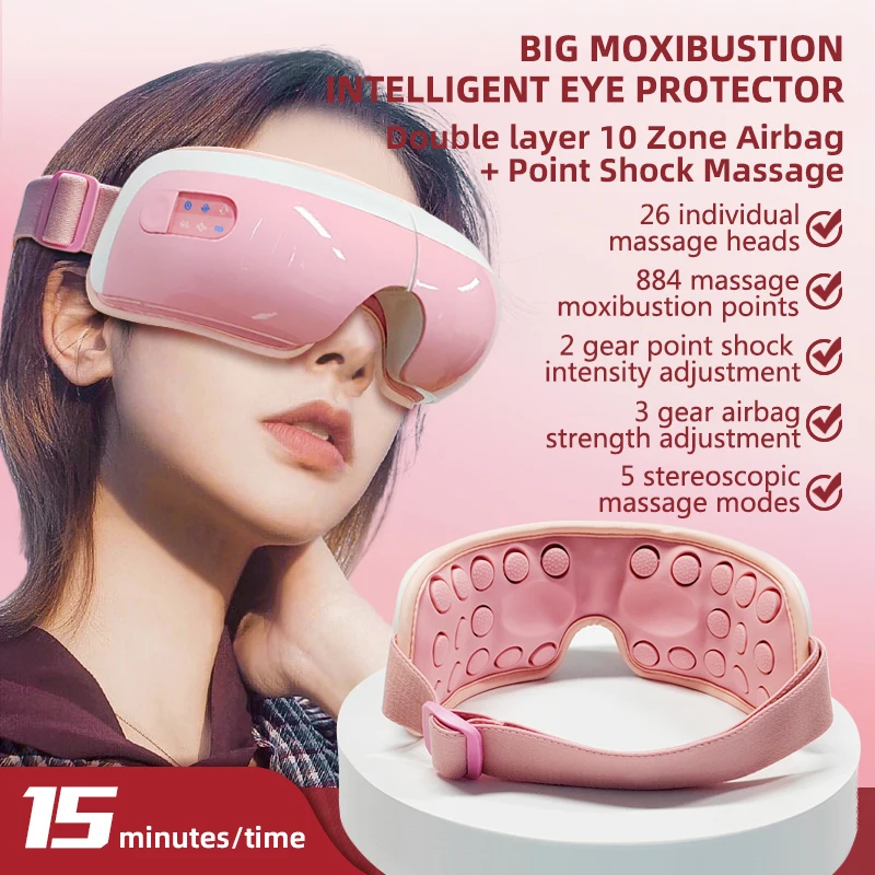 LED Display Eye Massager