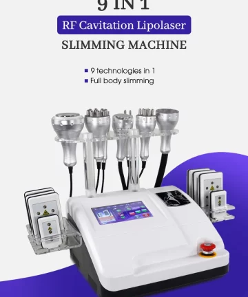 Newest 9 In 1 Lipolaser Cavitation Machine