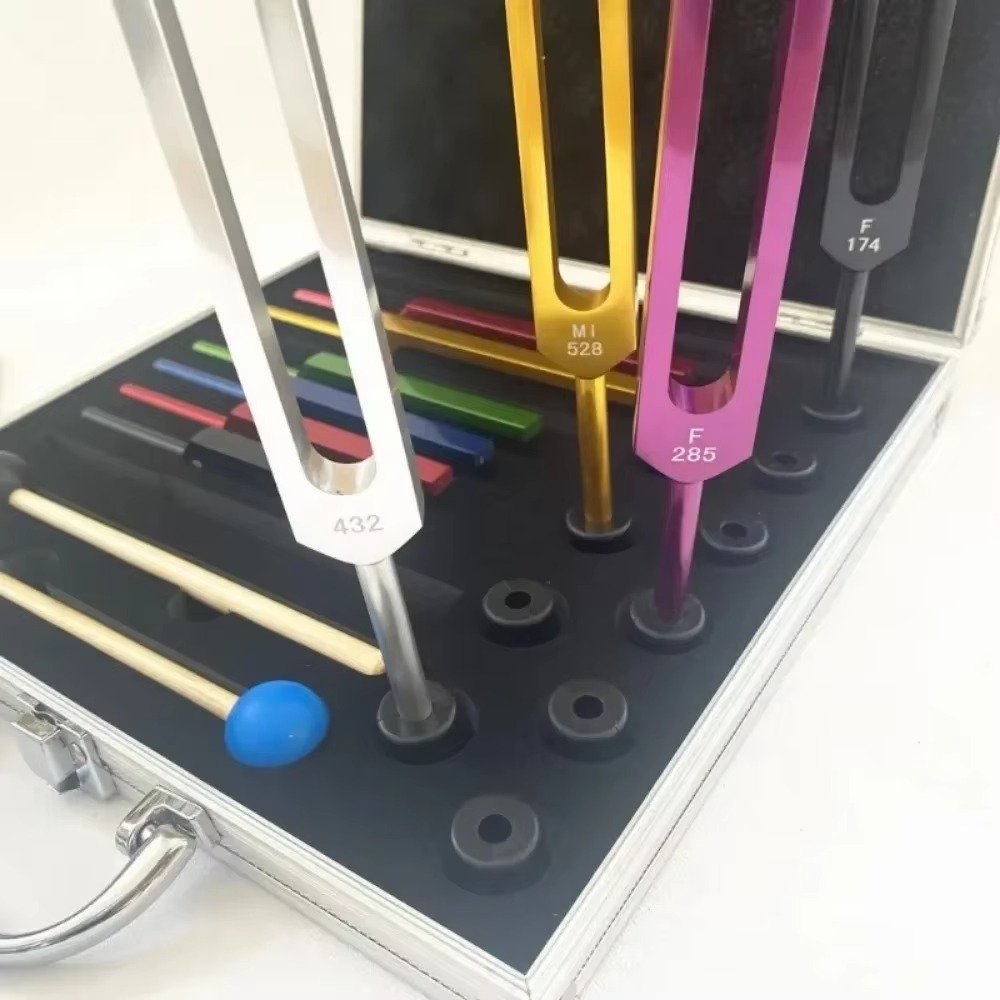 main_imageS2f8719bfa49045d3b8d69bc2050bf5aef Tuning Fork Set