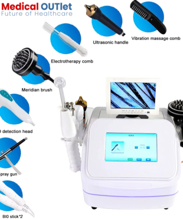Professional 7 in 1 Hair Loss & Scalp Treatment HD Machine Supplier in Pakistan