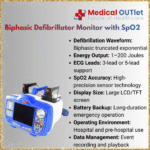 Biphasic Defibrillator Monitor with SpO2 34 Defibrillator Monitor with SpO2