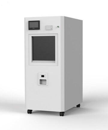 Automatic Ethylene Oxide Sterilizer machine with digital control panel and chamber