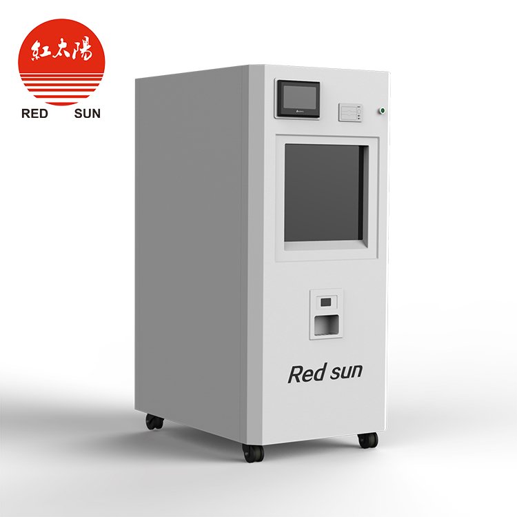 Automatic Ethylene Oxide Sterilizer front view with digital display and viewing chamber