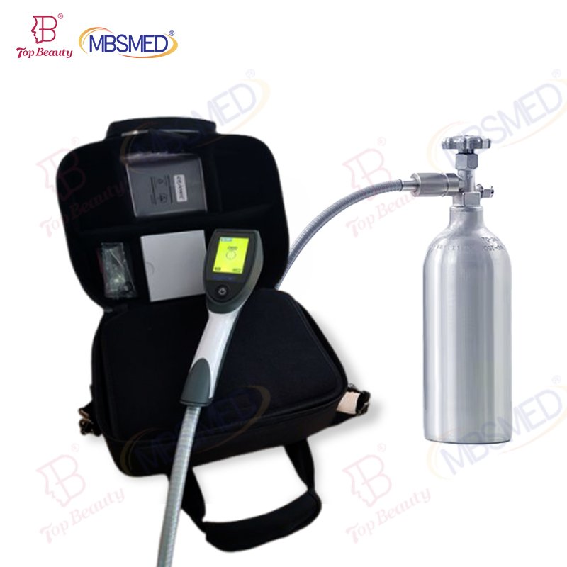 CO2 Shock Cryo Machine (2) CO2 Shock Cryo Machine complete kit with carrying case and gas cylinder Pakistan