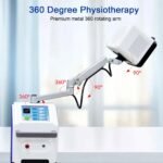 Class 4 Laser Therapy Machine (2) Class 4 Laser Therapy Machine 360 degree rotating arm for physiotherapy Pakistan