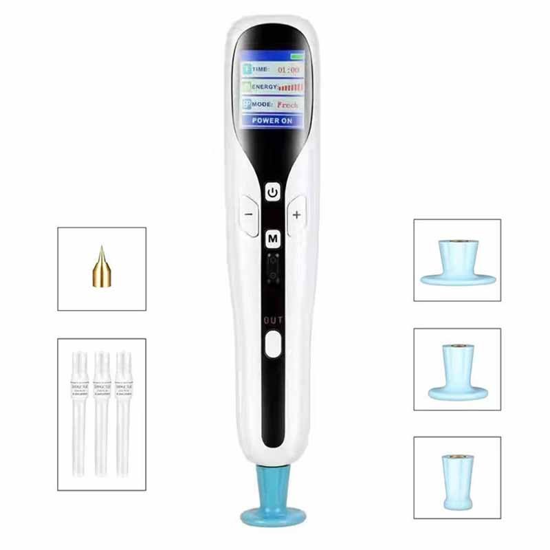 Facial Beauty Plasma Pen with interchangeable tips and silicone heads Pakistan