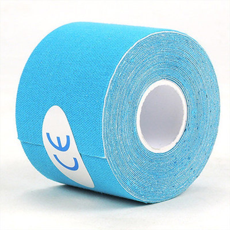 Kinesiology Tape 5 Rolls – Fast Pain Relief in Pakistan Kinesiology Tape 5 Rolls sky blue self-adhesive elastic sports tape roll