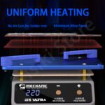 MECHANIC iX5 Heating Platform – Reballing Tool Pakistan MECHANIC iX5 Ultra Preheater uniform heating technology diagram Pakistan