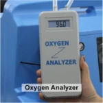 Smart Oxygen Analyzer displaying 96 percent oxygen purity reading Pakistan