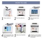 ZJZK 10W-60W Class 4 Laser Therapy Machine Pakistan ZJZK Laser Therapy Machine step by step usage guide with 6 instructions