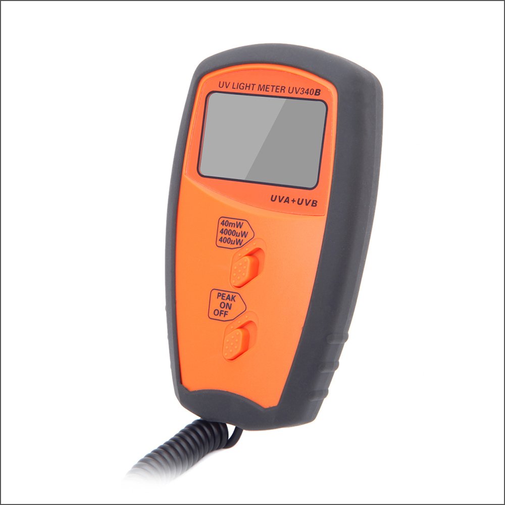Digital UV Light Meter – UVA/UVB Intensity Tester Digital UV Light Meter