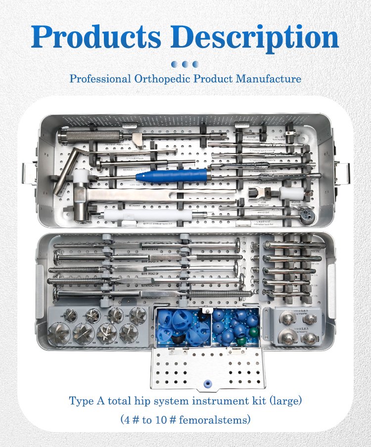 Total Hip Prosthesis Instrument Set
