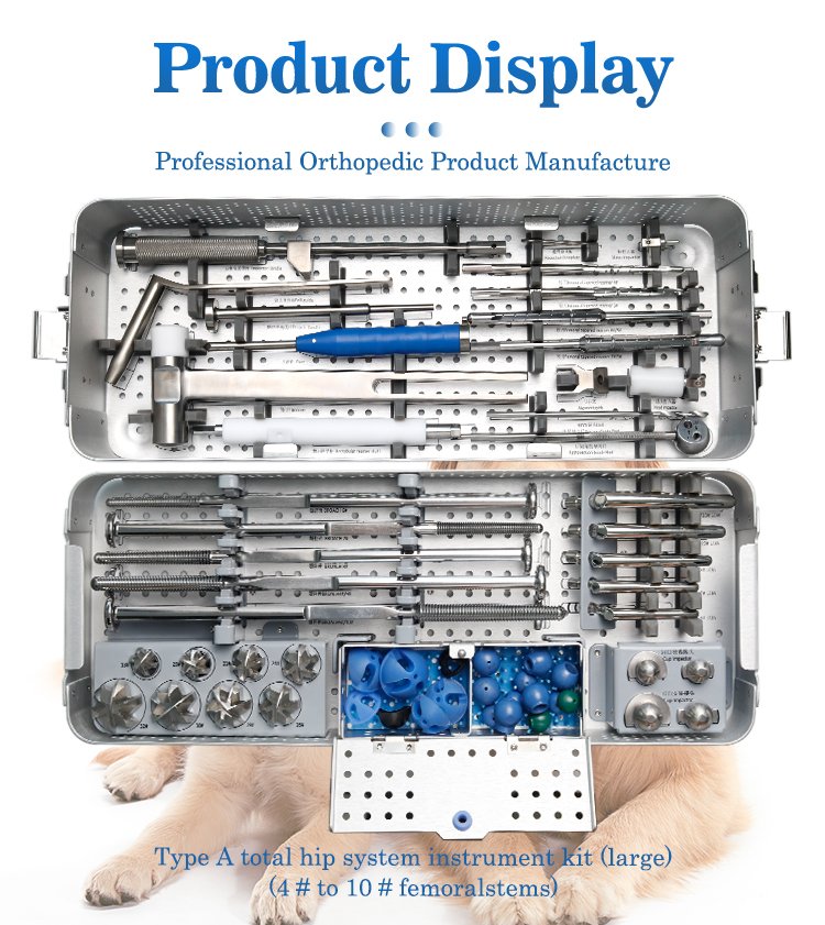 Total Hip Prosthesis Instrument Set